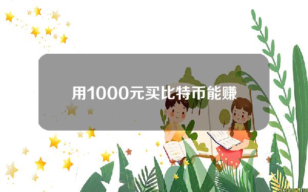 用1000元买比特币能赚多少钱？