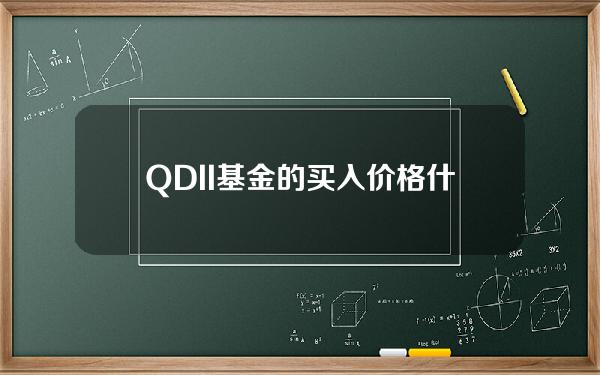 QDII基金的买入价格什么时候计算如下