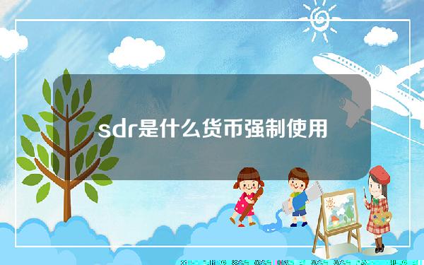 sdr是什么货币(强制使用sdr是什么意思)