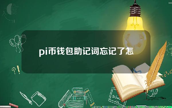 pi币钱包助记词忘记了怎么办（pi币钱包助记词是什么）