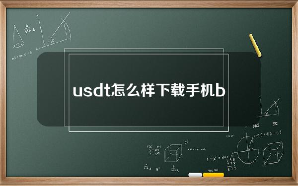   usdt怎么样？下载手机bgapp